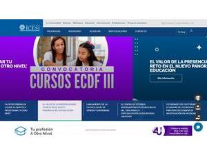 Universidad ICESI's Website Screenshot