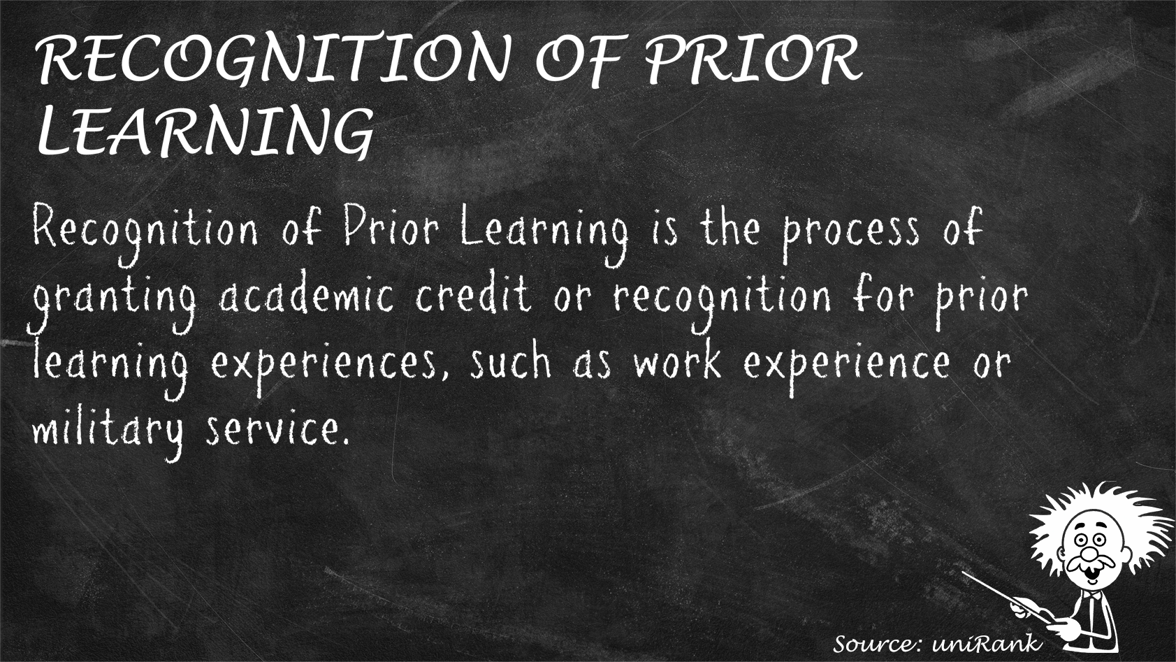 Recognition Of Prior Learning | UniRank