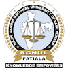 Rajiv Gandhi National University of Law's Official Logo/Seal