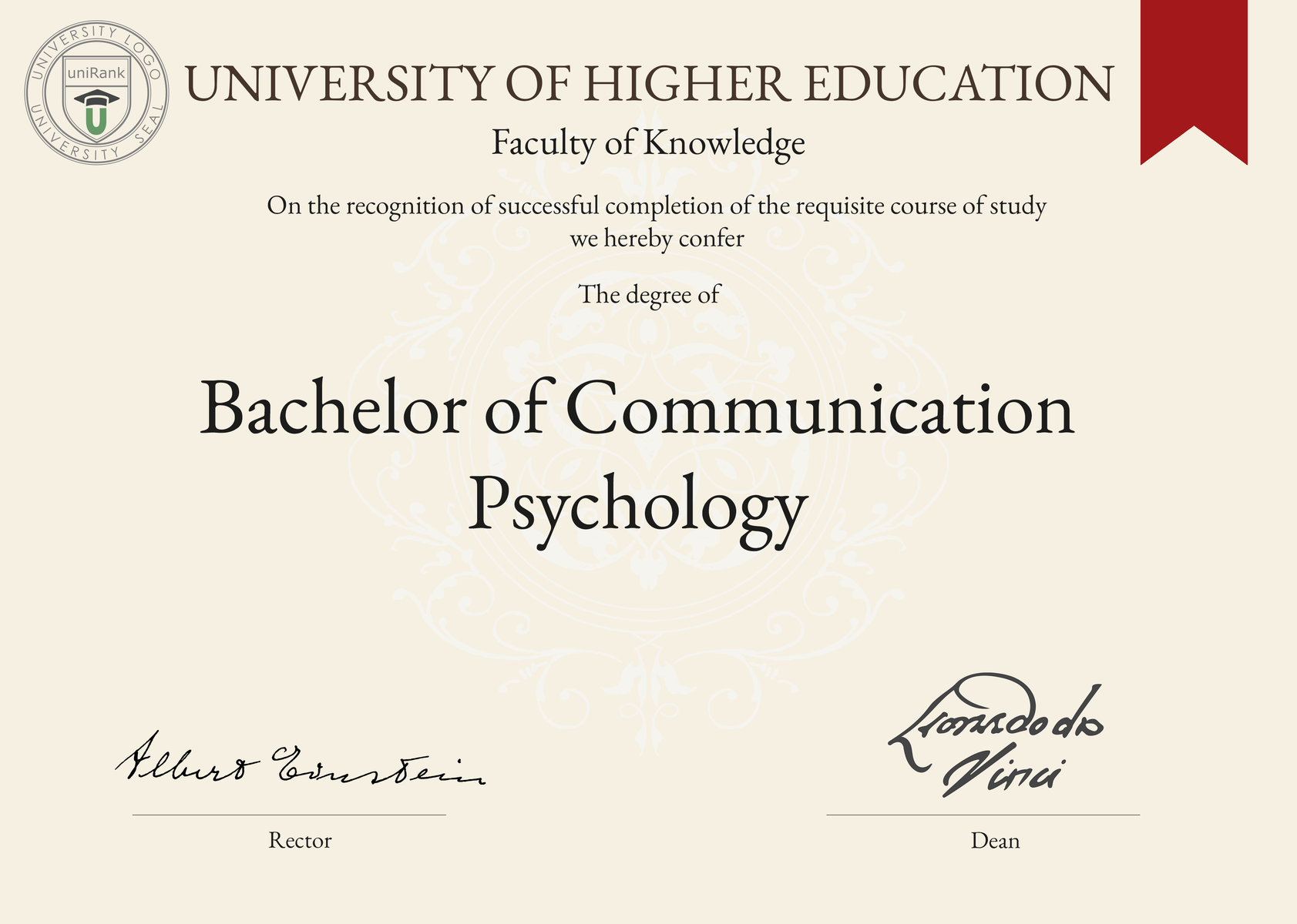 Bachelor Of Communication Psychology B.Comm.Psy. | UniRank