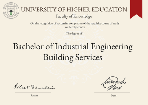 Bachelor Of Industrial Engineering Building Services BIEBS | UniRank