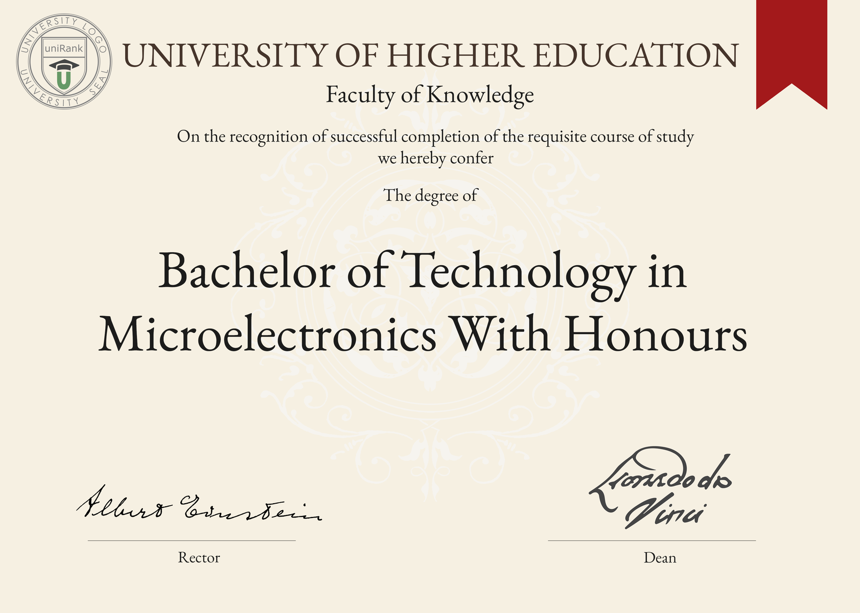 Bachelor Of Technology In Microelectronics B.Tech. In Microelectronics ...