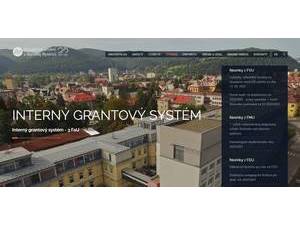 Academy of Arts in Banská Bystrica's Website Screenshot