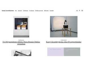 Royal Institute of Art's Website Screenshot
