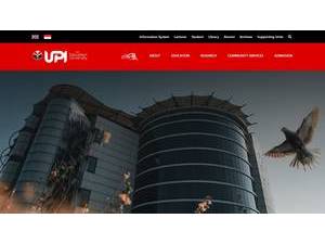 Indonesia University of Education's Website Screenshot