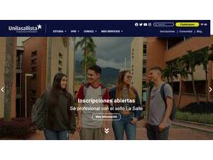 Unilasallista University Corporation's Website Screenshot
