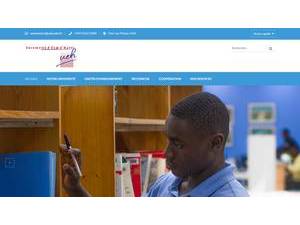 Université d'Etat d'Haiti's Website Screenshot