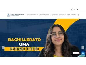 Universidad Marista A.C.'s Website Screenshot