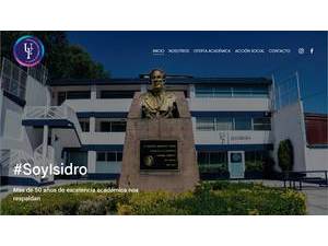Isidro Fabela de Toluca University's Website Screenshot
