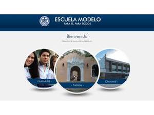 Universidad Modelo's Website Screenshot