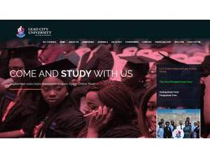Lead City University's Website Screenshot