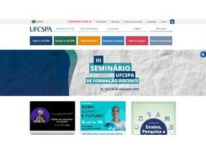 Federal University of Health Sciences, Porto Alegre's Website Screenshot