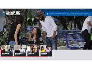 APEC University's Website Screenshot