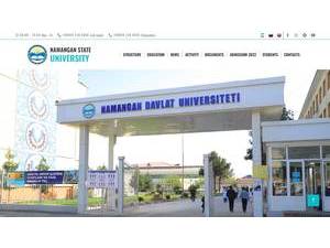Namangan davlat pedagogika instituti's Website Screenshot