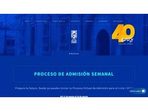 Universidad Autónoma de Santa Ana's Website Screenshot