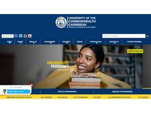 University of the Commonwealth Caribbean's Website Screenshot
