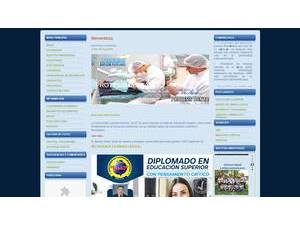Latinamerican University's Website Screenshot