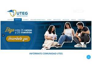 Business and Technological University of Guayaquil's Website Screenshot