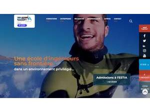 École Supérieure des Technologies Industrielles Avancées's Website Screenshot
