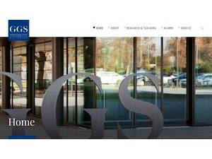 German Graduate School of Management and Law's Website Screenshot