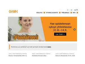 Oulun Seudun ammattikorkeakoulu's Website Screenshot