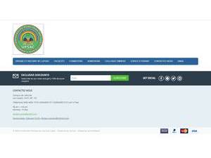Université Publique du Sud au Cayes's Website Screenshot