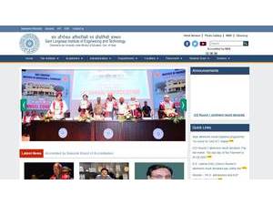Sant Longowal Institute of Engineering and Technology's Website Screenshot