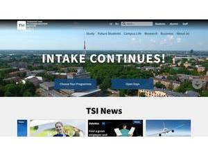 Transport and Telecommunication Institute's Website Screenshot