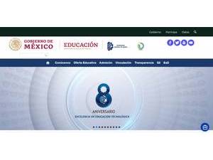 Technological Institute of Ciudad Altamirano's Website Screenshot