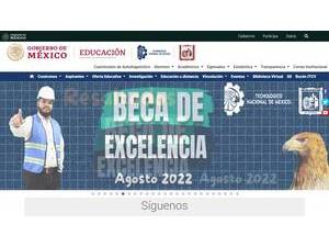 Instituto Tecnológico de Ciudad Victoria's Website Screenshot