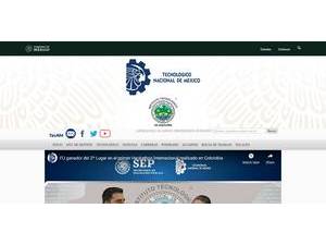 Instituto Tecnológico de Jiquilpan's Website Screenshot
