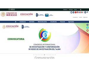 Instituto Tecnológico de Lázaro Cárdenas's Website Screenshot