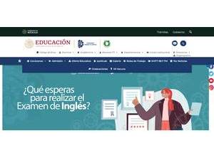 Technological Institute of Tijuana's Website Screenshot