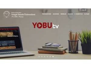 Yozgat Bozok University's Website Screenshot