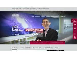 Singapore University of Technology and Design's Website Screenshot