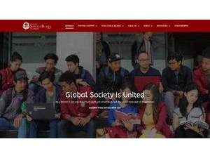Sangga Buana University's Website Screenshot