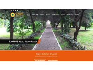 Universitas Islam Majapahit's Website Screenshot