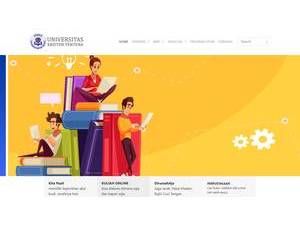 Christian University of Tentena's Website Screenshot