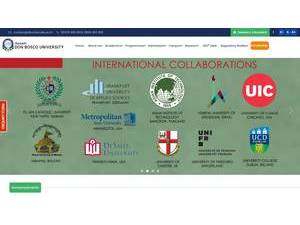 অসম ডনব’স্ক’ বিশ্ববিদ্যালয়'s Website Screenshot