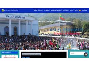 Kalay University's Website Screenshot