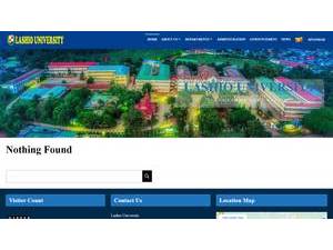 Lashio University's Website Screenshot