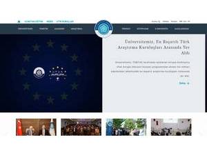 Necmettin Erbakan University's Website Screenshot