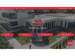 Management Development Institute of Singapore in Tashkent's Website Screenshot