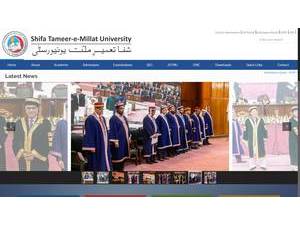 جامعة شفاء تمير ميلات's Website Screenshot