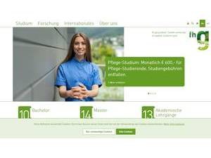 Health University of Applied Sciences Tyrol's Website Screenshot