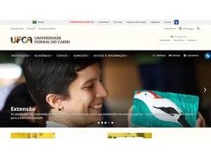 Universidade Federal do Cariri's Website Screenshot