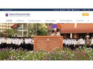 National Polytechnic Institute of Cambodia's Website Screenshot