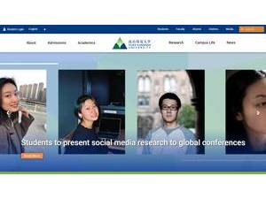 Duke Kunshan University's Website Screenshot