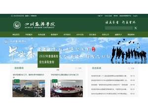 Sichuan Tourism University's Website Screenshot