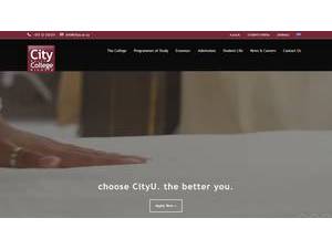 City Unity College Nicosia's Website Screenshot